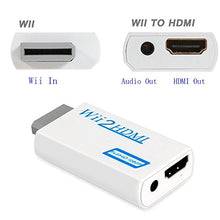 Carica l'immagine nel visualizzatore di Gallery, Thlevel Wii su HDMI adattatore Console convertitore con audio Nero