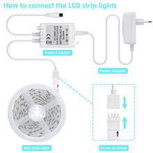 Carica l'immagine nel visualizzatore di Gallery, OUSFOT LED Striscia 5M RGB 150 LED, Strisce 5050 per Esterni Interno,... - Ilgrandebazar