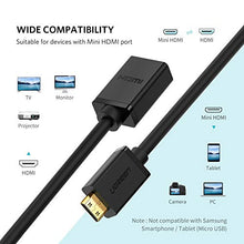Carica l'immagine nel visualizzatore di Gallery, UGREEN Mini HDMI to Cavo 3D 4K Ethernet e Canali di Ritorno Audio...