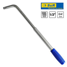 Carica l'immagine nel visualizzatore di Gallery, S&amp;R Chiave Telescopica per Dadi di Ruote Auto 1/2 (12,5 mm) 30 - 45 cm....