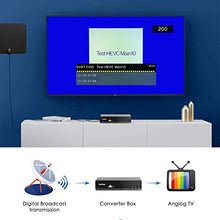Carica l'immagine nel visualizzatore di Gallery, DVB T2 Decoder Digitale Terrestre H.265 HEVC Main 10 Bit Ricevitore Digitale Terrestre Full HD 1080p MPEG-2/4 Dolby,Supporta HD e SCART Multimedia PVR USB WiFi [2in1 Telecomando Universale]