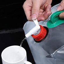 Carica l'immagine nel visualizzatore di Gallery, BESTZY 10L + 20l Sacchetto di Acqua Pieghevole Trasparente Contenitore...