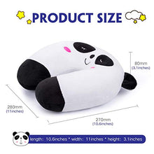 Carica l'immagine nel visualizzatore di Gallery, Cuscino da Viaggio per Bambini H HOMEWINS Cervicale Ultra Panda