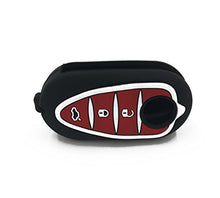 Carica l'immagine nel visualizzatore di Gallery, Cover Custodia Silicone per Chiave Alfa Romeo 3 Tasti Guscio Morbido...