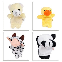 Carica l'immagine nel visualizzatore di Gallery, Itian 10pcs Different Cartoon Animal Finger Burattini in Morbido Velluto...