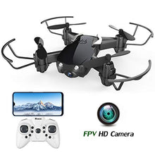 Carica l'immagine nel visualizzatore di Gallery, EACHINE E61HW Drone con Telecamera HD WiFi FPV Mini Droni per nero