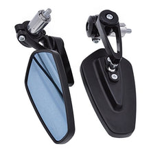 Carica l'immagine nel visualizzatore di Gallery, KATUR Specchi retrovisori Manubrio 7/8 Pollici 22mm Moto Ovale CNC Billet... - Ilgrandebazar