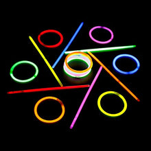 Carica l'immagine nel visualizzatore di Gallery, Kimimara Braccialetti Luminosi,Starlight Fluorescenti,100 8 "Glowsticks... - Ilgrandebazar