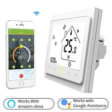 Carica l'immagine nel visualizzatore di Gallery, Termostato WiFi per Caldaia a Gas/Acqua,Termostato intelligente Bianco - Ilgrandebazar
