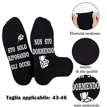 Carica l'immagine nel visualizzatore di Gallery, Merclix Calzini Uomo Divertenti e Simpatici Regalo Papà, Nonno, Nipote per Natale, Compleanno Festa Del Papà, San Valentino, Per Lui, Fidanzato