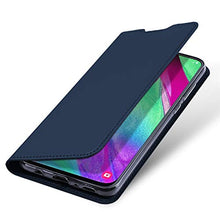 Carica l'immagine nel visualizzatore di Gallery, DUX DUCIS Cover Samsung Galaxy A40, Flip Caso Pelle PU con [Funzione Blu - Ilgrandebazar