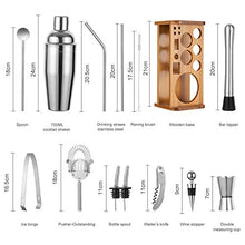 Carica l'immagine nel visualizzatore di Gallery, HB life Set Cocktail Shaker, Metallo, Silver, 1 - Ilgrandebazar