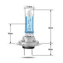 Carica l'immagine nel visualizzatore di Gallery, AGPTEK 2 Pezzi Lampadine H7 per fari Anteriori sia Auto che Moto 12 V /...