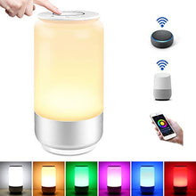 Carica l'immagine nel visualizzatore di Gallery, LE Luce Notturna LED Alexa, Lampada da Comodino WiFi Sensore Touch,...
