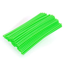 Carica l'immagine nel visualizzatore di Gallery, color tree 72pcs/Lot Copriraggi Moto Motocross Cerchioni per Universal Verde - Ilgrandebazar