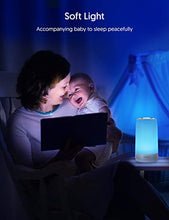 Carica l'immagine nel visualizzatore di Gallery, Lampada da Tavolo Controllo Touch 3 Livelli Luce Bianca Calda Regolabile RGB...