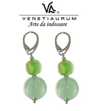 Carica l'immagine nel visualizzatore di Gallery, Venetiaurum - Orecchini donna in vetro di Murano e Argento 925 Made Italy