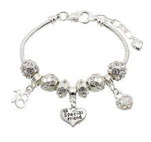 Carica l'immagine nel visualizzatore di Gallery, Jewellery Hut Special Friend Birthday fascino braccialetto con scatola... - Ilgrandebazar