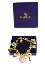 Carica l'immagine nel visualizzatore di Gallery, FIA MONETTI Bracciale - oro - braccialetto di fascino - in confezione... - Ilgrandebazar