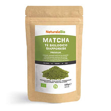Carica l'immagine nel visualizzatore di Gallery, Tè Verde Matcha Biologico in Polvere [ GRADO PREMIUM ] da 100 grammi. 100 g