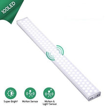 Carica l'immagine nel visualizzatore di Gallery, 100 LED Luce Led Armadio con Sensore, Movimento Armadio, Lampada Notte...