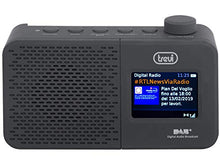 Carica l'immagine nel visualizzatore di Gallery, Trevi Dab 795 R Radio con Ricevitore Digitale Dab/Dab+ e Fm Rds, Nero
