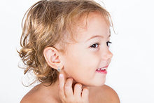 Carica l'immagine nel visualizzatore di Gallery, butterfly Bambine Ragazze Orecchini Argento Vero Swarovski Elements Chiaro