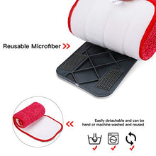 Carica l'immagine nel visualizzatore di Gallery, Fixget Spray Mop Mocio, Microfibra con Spruzzatore d'Acqua, Red