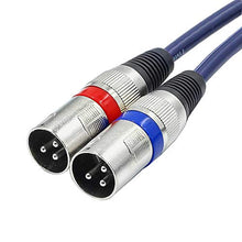 Carica l'immagine nel visualizzatore di Gallery, TISINO Cavo Doppio RCA a XLR Maschio, 2 a 2 Jack RCA/Phono 1.5M