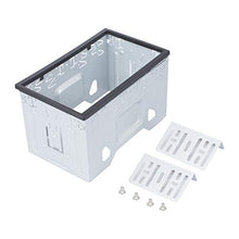 Carica l'immagine nel visualizzatore di Gallery, LSLYA Universale Doppio DIN Mount Kit di Montaggio in Metallo per 2 Dash... - Ilgrandebazar