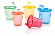 Carica l'immagine nel visualizzatore di Gallery, Nuby ID91121 - Bicchieri Wash or Toss da 210 ml, Set 6 pezzi, Colori... - Ilgrandebazar
