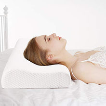 Carica l'immagine nel visualizzatore di Gallery, LAMB Power Of Nature Cuscino Cervicale Memory Foam, Cuscino, Guanciale Bianco