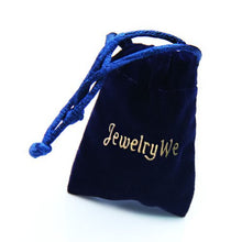 Carica l'immagine nel visualizzatore di Gallery, Jewelrywe Gioielli Collana con Pendente Ciondolo da Uomo Donna Argento + Nero - Ilgrandebazar