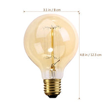 Carica l'immagine nel visualizzatore di Gallery, Lampadina Vintage E27, 40W Lampada E27 Lampadine Edison Dimmerabile...