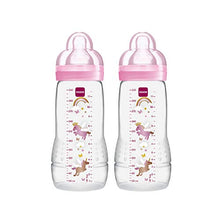Carica l'immagine nel visualizzatore di Gallery, MAM 99950501 Easy Active Biberon da 330 ml, Confezione Doppia, età 4+ mesi,...
