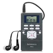 Carica l'immagine nel visualizzatore di Gallery, Retekess PR13 Radio FM Portatile Mini Stereo per Conferenza Simultanea...