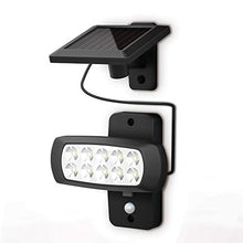 Carica l'immagine nel visualizzatore di Gallery, Faro LED solare esterno con sensore di movimento e crepuscolare, luce fredda... - Ilgrandebazar