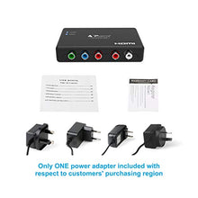 Carica l'immagine nel visualizzatore di Gallery, RGB a HDMI Convertitore, Portta YPbPr Component + R L a / Converter
