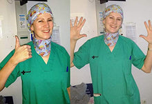 Carica l'immagine nel visualizzatore di Gallery, Cappello di sala operatoria BOOM, per capelli lunghi, chirurgia, dentista,... - Ilgrandebazar