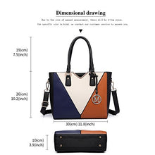 Carica l'immagine nel visualizzatore di Gallery, Miss Lulu Nuova Moda Elegante Borsa in Pelle PU Donna Borse a Marrone