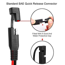 Carica l'immagine nel visualizzatore di Gallery, KUNCAN Cavo SAE 3FT, di prolunga to SAE, 10AWG 2 Pin, con Cavo... - Ilgrandebazar