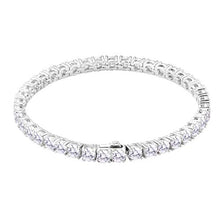 Carica l'immagine nel visualizzatore di Gallery, KRKC&amp;CO Tennis Bracciale Donna Uomo 3mm 4mm 5mm Braccialetto in 14K... - Ilgrandebazar