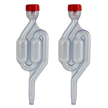 Carica l'immagine nel visualizzatore di Gallery, Lantelme 4104 set 2 pezzi tappo / tubicini di fermentazione in plastica - Ilgrandebazar