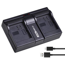 Carica l'immagine nel visualizzatore di Gallery, PowerTrust VMA4410 - Caricabatterie veloce doppio con cavo USB per Arlo Pro...
