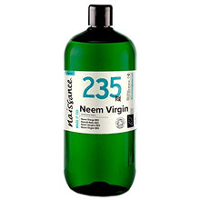 Carica l'immagine nel visualizzatore di Gallery, Naissance olio di Neem Vergine Certificato Biologico pressato a freddo 870ml -...