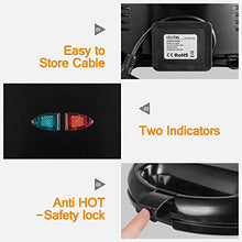 Carica l'immagine nel visualizzatore di Gallery, Tostiera Sandwich Maker, Piastra Per Toast 2 Posti, Sandwichmaker