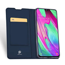 Carica l'immagine nel visualizzatore di Gallery, DUX DUCIS Cover Samsung Galaxy A40, Flip Caso Pelle PU con [Funzione Blu - Ilgrandebazar