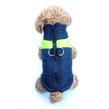 Carica l'immagine nel visualizzatore di Gallery, Idepet (TM) Cappottino invernale impermeabile, per cane/gatto taglia L, Green