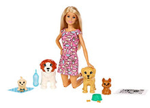 Carica l'immagine nel visualizzatore di Gallery, Barbie Doggy Daycare Playset Dogsitter con Bambola, Cuccioli, 4 Cagnolini... - Ilgrandebazar