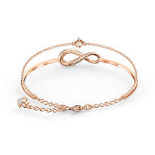 Carica l'immagine nel visualizzatore di Gallery, Swarovski Bangle Donna Placcato_Oro Cristallo Rotonda - 5518871 - Ilgrandebazar